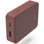Baterie externa Hama Colour 10, 10000 mAh, 1x USB, 1x USB-C, Red
