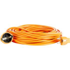 Priza/prelungitor Bachmann B307.1108, 1 x Schuko, 20 m, Portocaliu