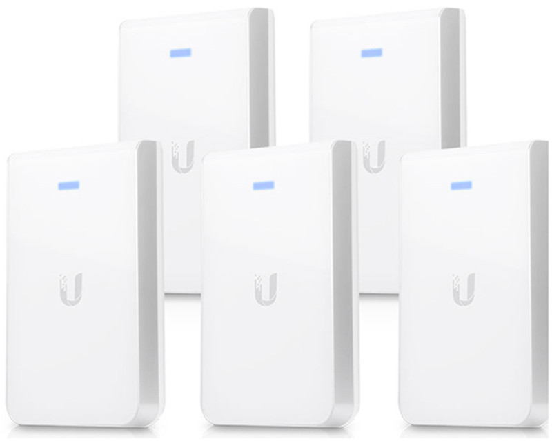 Access point Ubiquiti Gigabit UniFi In-Wall AC Dual-Band 5-Pack