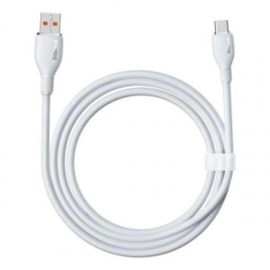 Baseus Pudding, USB Male la USB-C Male, 100W, 1.2 m, White