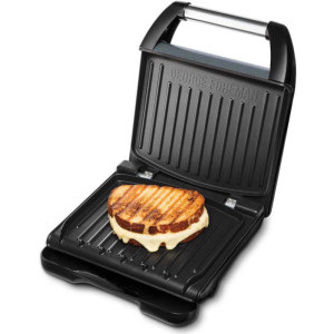 Russell Hobbs Gratar electric George Foreman 25041-56, 1650W, Negru/Gri