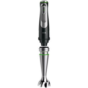 Braun Mixer vertical MultiQuick 9 MQ9195XLI, 1200W, 0.6 L / 0.5 L / 2L, Negru/Argintiu
