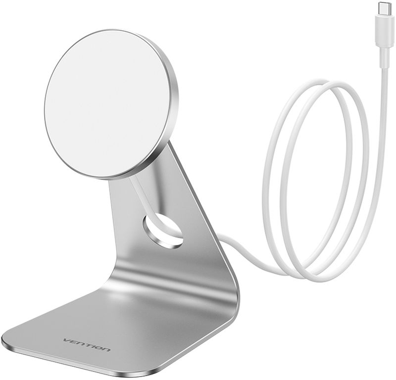 Incarcator wireless Vention FGHIF, MagSafe, Wireless Qi 15W, White