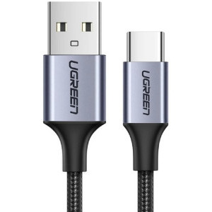 Cablu de date / adaptor Ugreen US288, USB Male la USB-C Male, 1 m, Black