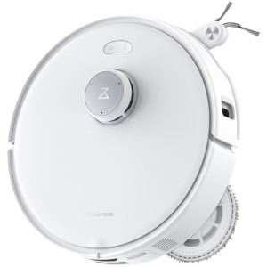 Roborock Qrevo Curv RSD0712CE, 6400 mAh, 18500Pa, 0.33L, Alb