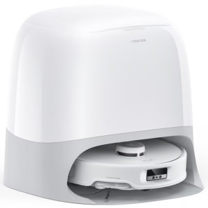 Roborock Qrevo Curv RSD0712CE, 6400 mAh, 18500Pa, 0.33L, Alb