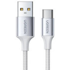 Cablu de date / adaptor Ugreen US288, USB Male la USB-C Male, 1 m, White