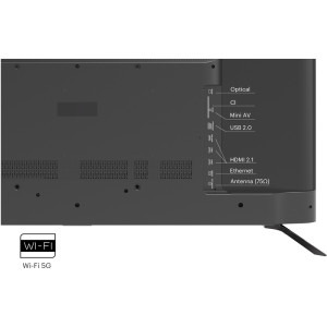 KIVI Smart TV 55U730QB Seria U730QB 140cm negru 4K UHD HDR