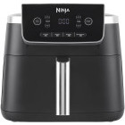 Ninja Friteuza cu aer cald AF140EU, 2000W, 4.7L, Negru/Argintiu