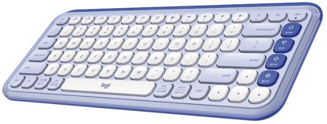 Tastatura Logitech Pop Icon Keys, Bluetooth, Lilac