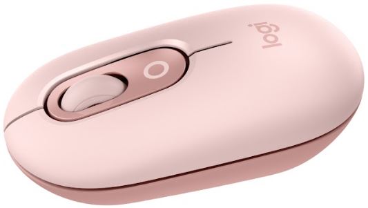 Mouse Logitech POP Mouse, Bluetooth, Rose