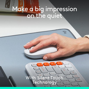Logitech POP Mouse, Bluetooth, Off-White