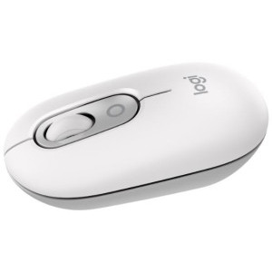 Mouse Logitech POP Mouse, Bluetooth, Off-White