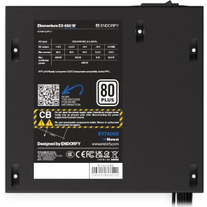 ENDORFY Elementum E5, 80+, 450W bulk