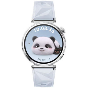 Huawei Watch GT 5, 41mm Tarnish Stainless Steel, curea Blue Fluoroelastomer