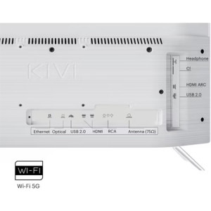 KIVI Smart TV 24H760QW Seria H760QW 61cm alb HD Ready