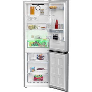 Beko B5RCNA365HDXB, 316 L, Clasa D, No Frost, ProSmart Inverter, HarvestFresh, AeroFlow, MaxStore, Dozator apa, 186 cm, Inox