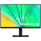 Monitor LED Samsung ViewFinity S6 LS24D600EAUXEN 23.8 inch QHD IPS 5 ms 100 Hz HDR