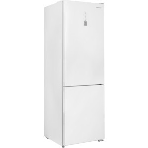 Daewoo DNF-310MEW-1, 310 L, Clasa E, Total No Frost, Control electronic, Iluminare LED, Alb