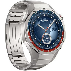 Huawei Watch GT 5 Pro, 46mm Titanium, curea Titanium