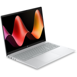 HP 16'' OmniBook 3 16-by0021nn, 1920 x 1200 IPS, Procesor AMD Ryzen™ 5 40 (4M cache, up to 4.3 GHz), 16GB LPDDR5, 512GB SSD, AMD Radeon 610M, Free DOS, Glacier Silver