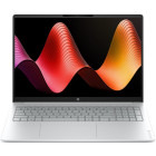 Laptop HP 16'' OmniBook 3 16-by0021nn, 1920 x 1200 IPS, Procesor AMD Ryzen™ 5 40 (4M cache, up to 4.3 GHz), 16GB LPDDR5, 512GB SSD, AMD Radeon 610M, Free DOS, Glacier Silver