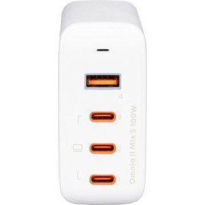 Aukey PA-B7S, 3x USB-C, 1x USB, Quick Charge 100 W, White