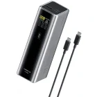 Baterie externa Cuktech 2C1A, 20000 mAh, 1x USB, 2x USB-C, 210 W, Display, Grey
