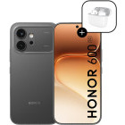 Smartphone Honor 600, 512GB, 8GB RAM, Dual SIM, 5G, Tri-Camera, Black + Casti Honor Choice Earbuds X7e Active incluse