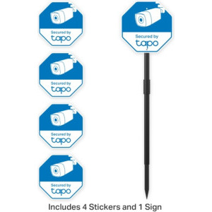 TP-LINK Tapo Security Sign & Sticker Pack CA510