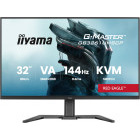 Monitor LED IIyama Gaming Red Eagle G-MASTER GB3261UHSCP-B1 31.5 inch UHD VA 0.6 ms 144 Hz USB-C HDR FreeSync Premium