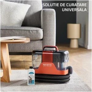 Rowenta Clean It Hot & Cold IN7011F0, cu spalare, 1150W, 1.5L, Portocaliu/Gri