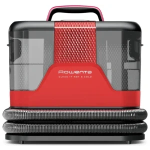 Rowenta Clean It Hot & Cold IN7020F0, cu spalare, 1150W, 1.5L, Rosu/Gri