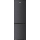 Combina frigorifica Heinner HCNF-HM253INVDGD, 253 L, Clasa D, No Frost, Inverter, Control electronic, 181 cm, Antracit