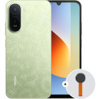 Smartphone Xiaomi Redmi A7 Pro, 64GB, 4G RAM, Dual SIM, 4G, Tri-Camera, Green + Woven Strap Ring Stand