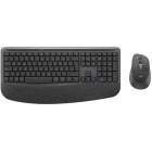 Kit periferice Logitech MK880 Signature Comfort Plus Combo, Wireless, Graphite