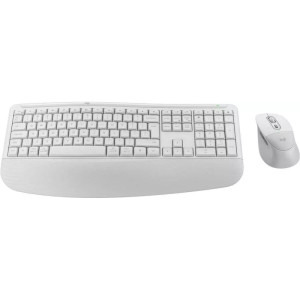 Logitech MK880 Signature Comfort Plus Combo, Wireless, White