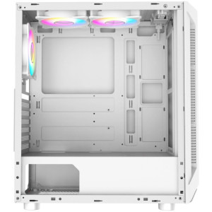 Gaming BALAUR Pro Alb Advanced Edition, Intel i5-14400F 2.5GHz, 32GB DDR5, 1TB SSD, RX 9060 XT 16GB GDDR6, Iluminare RGB