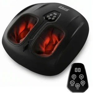 iHunt Aparat de masaj pentru picioare FootRelax AirHeat, Reflexoterapie, Incalzire