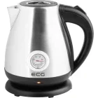 Fierbator ECG Metallico RK1705, 2200W, 1.7L, Inox/Negru