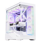 PC Gaming GREUCEANU Streaming Edition Alb, AMD Ryzen 9 9950X3D 4.3GHz, 32GB DDR5, 2TB SSD, RTX 5070 Ti 16GB GDDR7, Iluminare RGB, Windows 11 Home (Game Ready)