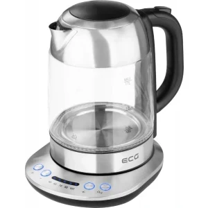 ECG RK1781, 2200W, 1.7L, Inox/Negru