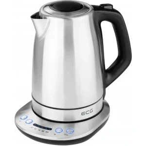 ECG RK1791, 2200W, 1.7L, Inox/Negru