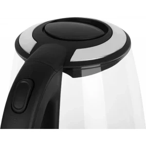 ECG RK2080, 2200W, 2L, Negru/Inox