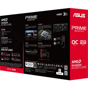ASUS Radeon RX 9070 GRE PRIME EVO OC 12GB GDDR6 192-bit