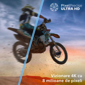 Philips Smart TV 65PUS8001/12 Seria PUS8001/12 164cm 4K UHD HDR Ambilight pe 3 laturi