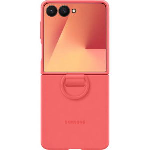Samsung Protectie pentru spate Silicone Ring Red pentru Galaxy Z Flip 7