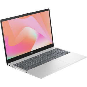 HP 15.6'' 15-fd1000nqx, FHD, Procesor Intel® Core™ 5 120U (12M Cache, up to 5.00 GHz), 16GB DDR4, 512GB SSD, Intel Graphics, Free DOS, Natural Silver