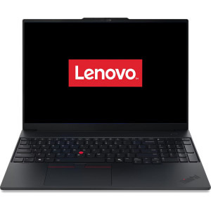 Lenovo 16'' ThinkPad E16 Gen 4, WUXGA IPS, Procesor AMD Ryzen™ AI 7 345 (8M Cache, up to 4.60 GHz), 32GB DDR5, 1TB SSD, AMD Radeon 840M, No OS, Black