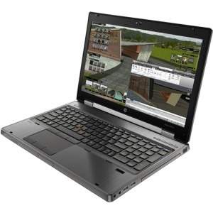 HP 15.6'' EliteBook 8570w, FHD, Procesor Intel® Core™ i5-3360M 2.8GHz Ivy Bridge, 8GB, 256GB SSD, nVidia Quadro K1000M 2GB, Win 7 Pro, Silver